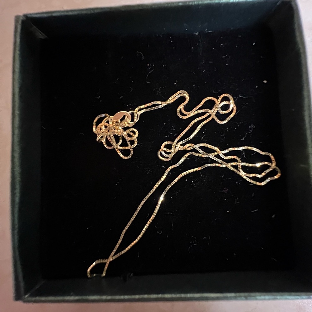 Updated: separate listings.  - never worn 10k yellow gold Kay Jewelers necklace